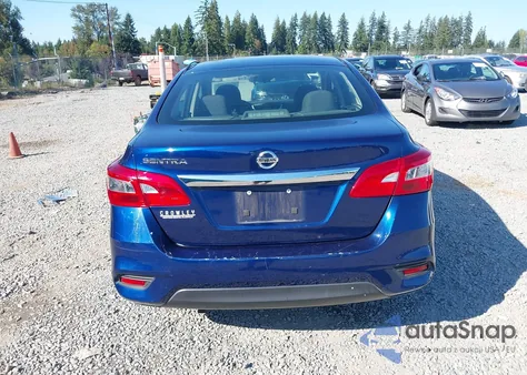 2018 Nissan Sentra S из США, поврежденный, VIN 3N1AB7AP3JY331684